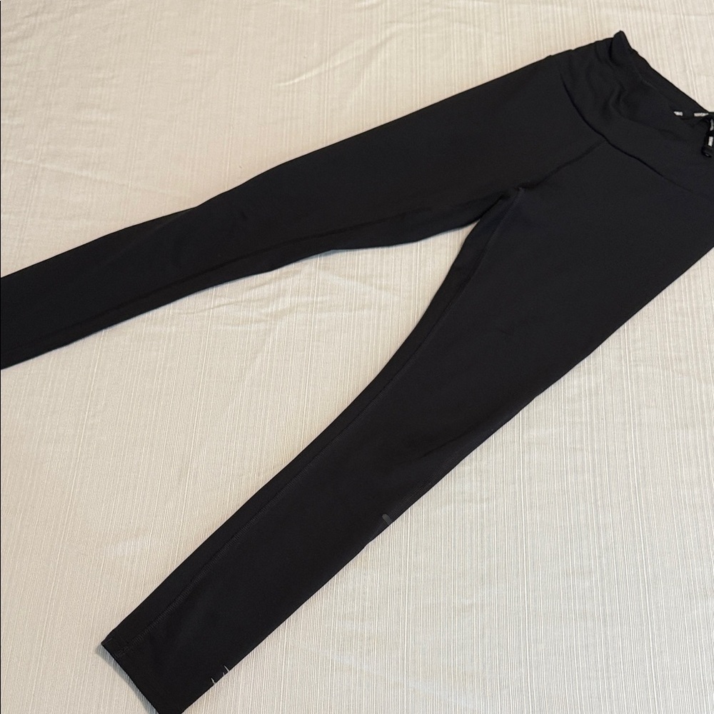 Gymshark Black Training Leggings XS Charcoal B3A3E Activewear‎ Pants